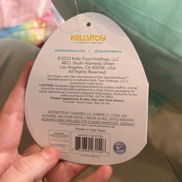 Olga Original Squishmallows 16” NWT S16 #678 16 Inch - Picture 5 of 6